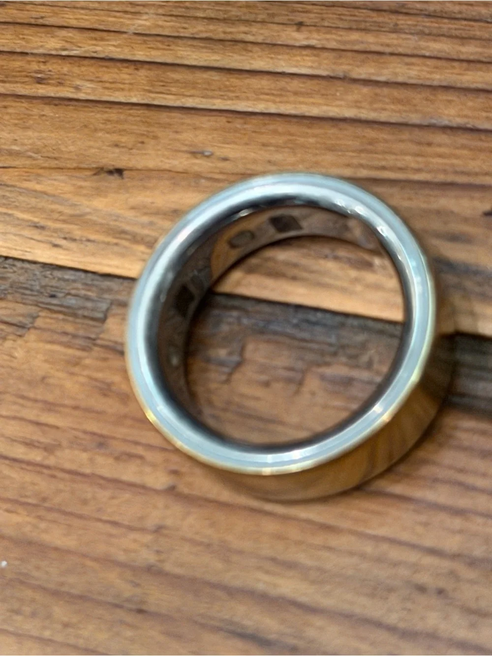 Gold Oura ring 4 size 9